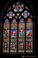 Stained glass window